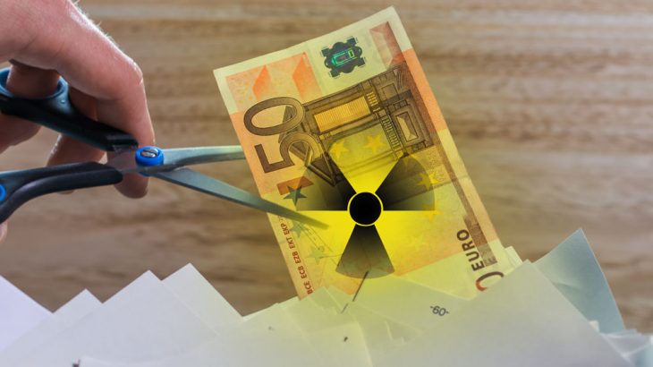 Geldverschwendung Atomenergie