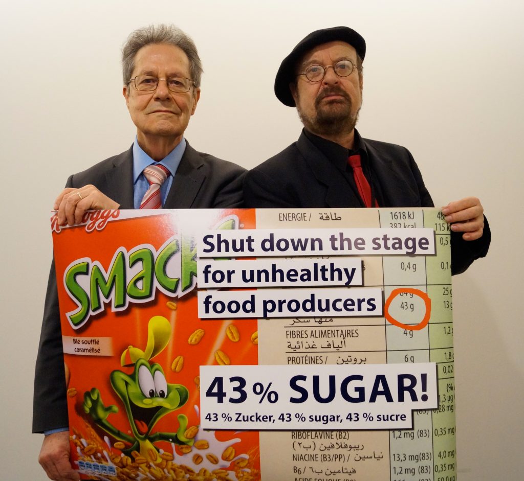Kelloggs-Lobby-Event im Europäischen Parlament